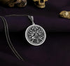 Silver Kali Maa necklace showcasing a sacred Hindu goddess charm, crafted for spiritual protection. A symbolic statement of devotion and heritage.