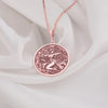 Sagittarius rose gold necklace, Rose gold Sagittarius charm, Rose gold zodiac necklace Sagittarius, Sagittarius constellation rose gold, Rose gold Sagittarius pendant, Zodiac sign necklace Sagittarius rose gold, Rose gold necklace Sagittarius
